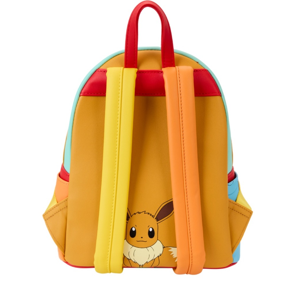 Loungefly Pokemon Color Block Starters Mini Backpack - Picture 5 of 10